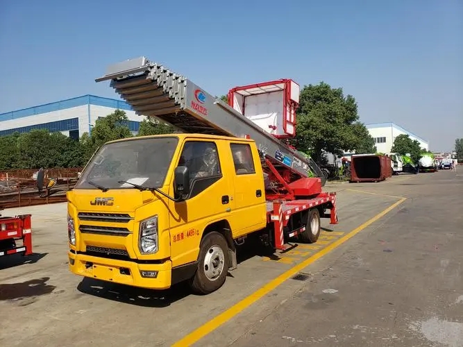 孟村县附近云梯车出租 砂石搬运